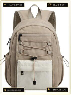 Lightweight Nylon Hiking Daypack 10L Water Repellent Fits 11" Tablet